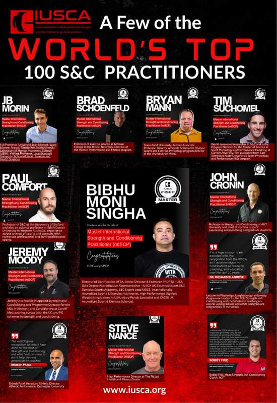 S&C Practitioner Certificate - Dr. Bibhu Moni Singha